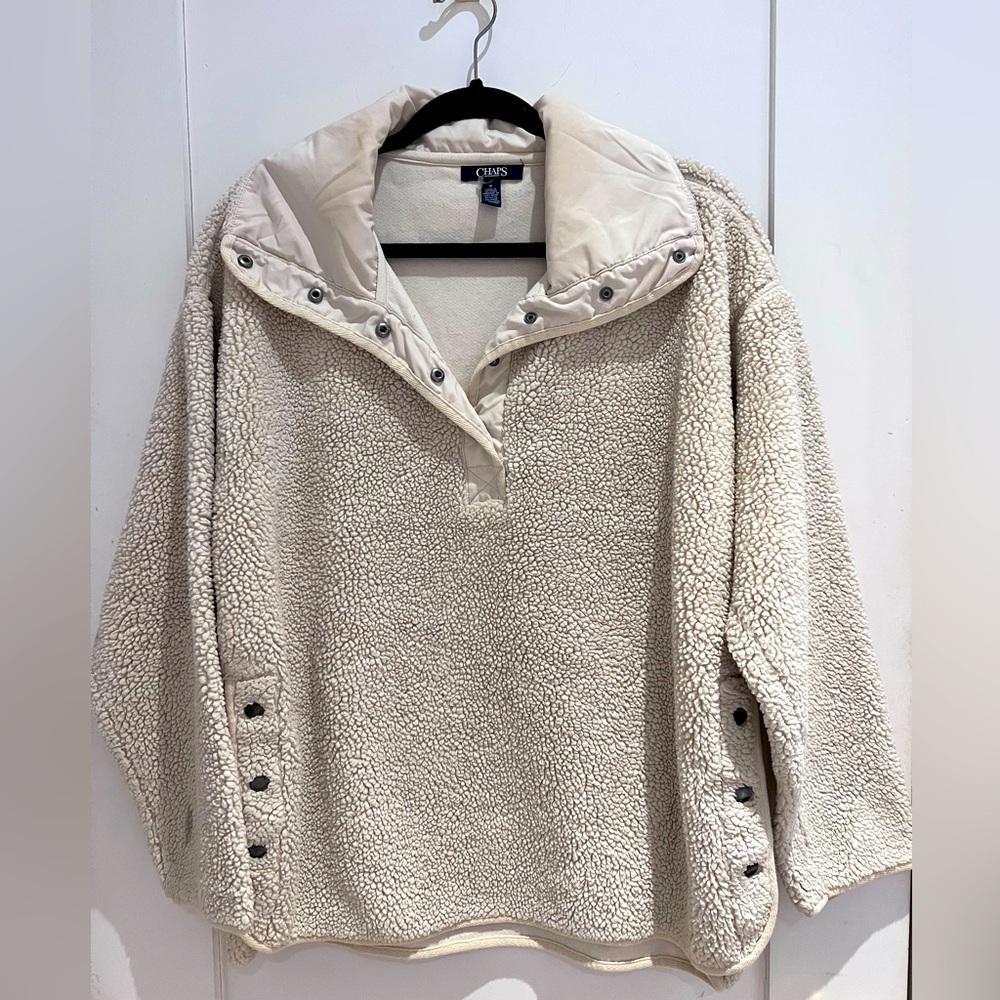 Unisex CHAPS teddy pullover